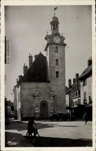 Ak Nuits Saint Georges Côte-d’Or, Beffroi, Turmuhr