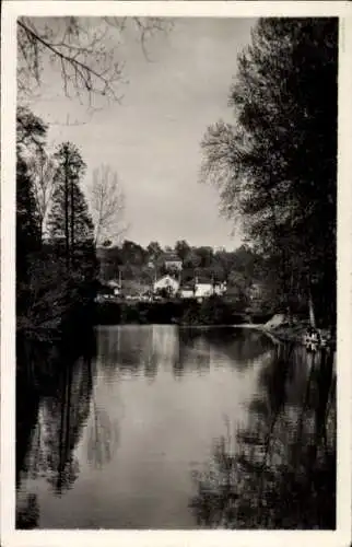 Ak Tourtoirac Dordogne, Auvezere a la sortie du Bourg