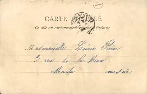 Ak Évreux Eure, Jardin public