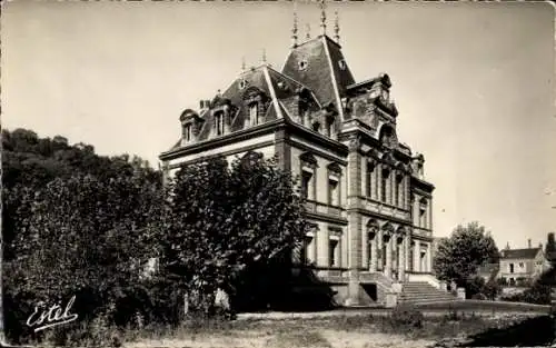 Ak Ivry la Bataille Eure, Rathaus