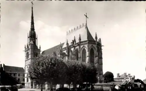 Ak Conches en Ouche Eure, Kirche Sainte Foy