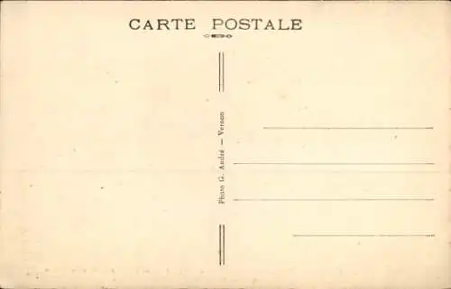 Ak Cocherel Eure, Vue sur la Colline