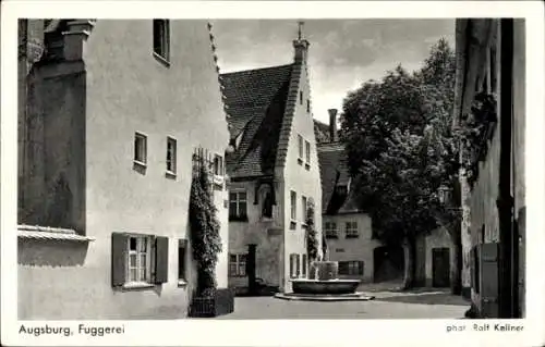 Ak Augsburg in Schwaben, Fuggerei