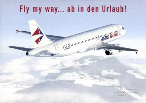 Ak Deutsches Passagierflugzeug, Aero Lloyd