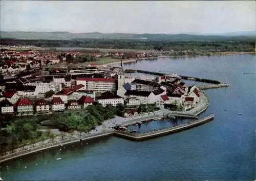 Ak Friedrichshafen am Bodensee, Panorama