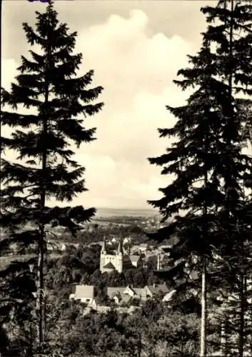 Ak Gernrode Quedlinburg im Harz, Teilansicht, Blick vom Panoramaweg