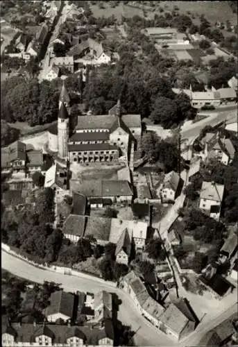 Ak Gernrode Quedlinburg im Harz, Luftbild