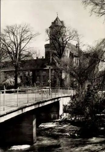 Ak Spremberg in der Lausitz, An der Spree, Brücke