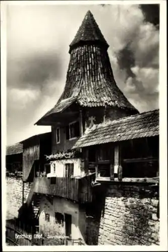 Ak Berching in der Fränkischen Alb Oberpfalz, Storchenturm