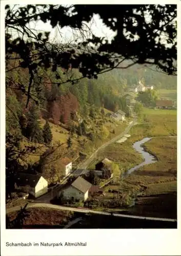 Ak Schambach Treuchtlingen im Altmühltal Mittelfranken, Panorama