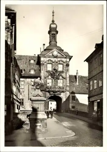 Ak Bamberg in Oberfranken, Rathaus