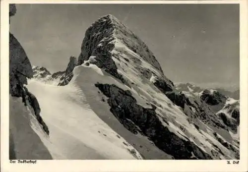 Ak Der Bockkarkopf, Allgäuer Alpen