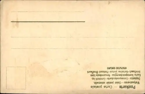 Litho Magdeburg an der Elbe, Magdeburger Liedertafel 1904, Hohenzollern-Alm