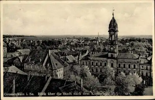 Ak Großenhain Sachsen, Gesamtansicht, Kupferberg