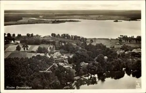 Ak Fürstenberg an der Havel, Hotel Haus Eichberg, Kloster Himmelpfort