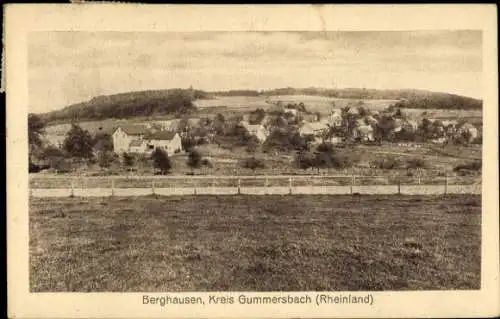 Ak Berghausen Gummersbach im Oberbergischen Kreis, Panorama