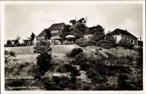 Ak Meißen an der Elbe, Gebhardt´s Weinschank Stadtparkhöhe