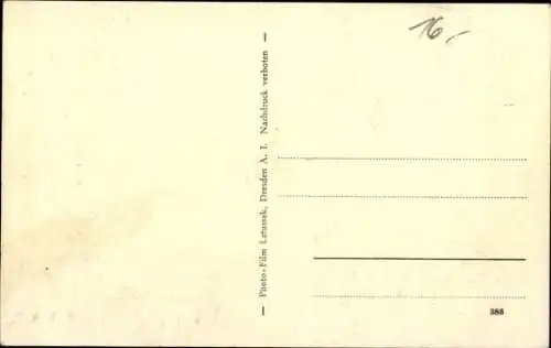 Ak Berggießhübel in Sachsen, Wasser Katastrophe 1927, Hauptstraße