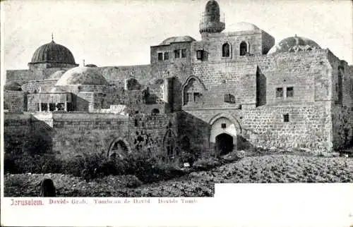 Ak Jerusalem Israel, Davids Grab, Tombeau de David, Davids Tomb