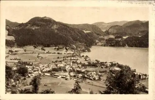 Ak Sankt Gilgen in Salzburg, Panorama