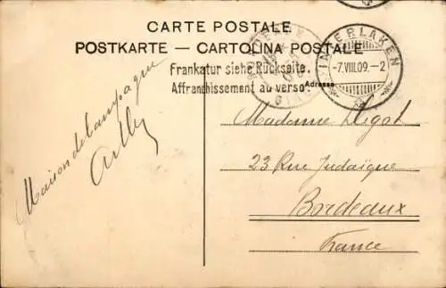 Ak Interlaken Kanton Bern Schweiz, Höheweg