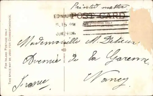 Ak Musselburgh Schottland, The Mall