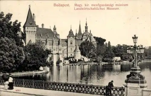 Ak Budapest Ungarn, Landwirtschaftliches Museum