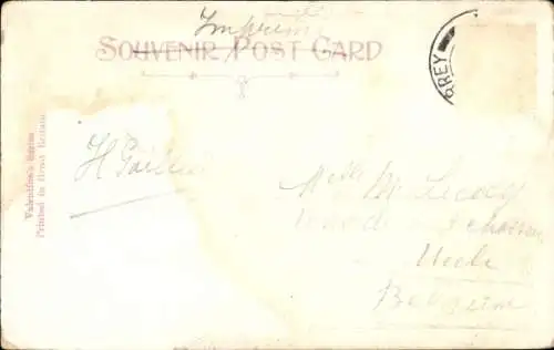 Ak Richmond Yorkshire England, Blick von Terrace Gardens