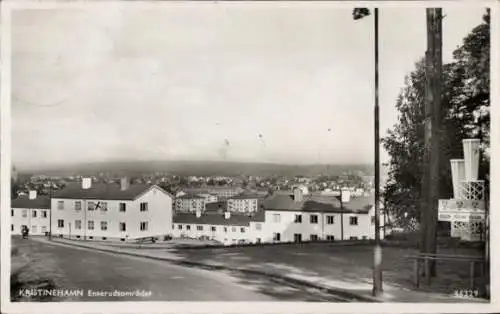 Ak Kristinehamn Schweden, Enserudsomradet, Panoramablick über den Ort