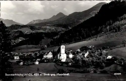 Ak Hieflau Landl in der Steiermark, Panorama, Mooslandl