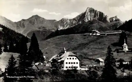 Ak Kötschach Mauthen in Kärnten, Plöckenhaus, Piz Timeau