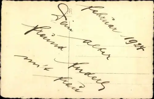 Ak Schauspieler Anders mit Frau, Portrait, Autogramm