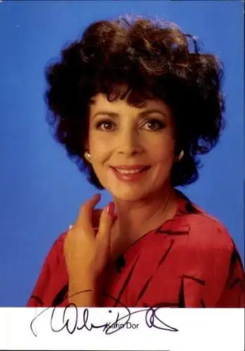 Ak Schauspielerin Karin Dor, Portrait, Autogramm