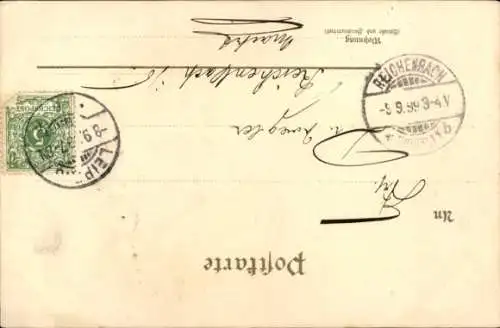 Litho Prinzregent Luitpold von Bayern, Portrait