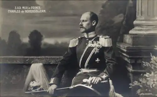 Ak Karl Anton, Prinz von Hohenzollern, Generalleutnant