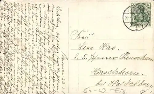 Ak Großherzogin Carola Feodora Sachsen-Weimar-Eisenach, Großherzog Wilhelm Ernst