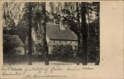 Ak Lehnitz Oranienburg, Forsthaus