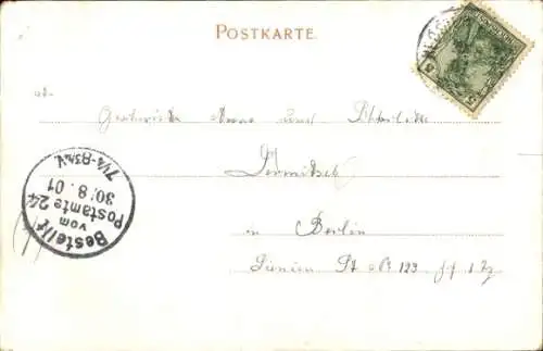 Ak Bad Klosterlausnitz in Thüringen, Teilansicht, Kirche