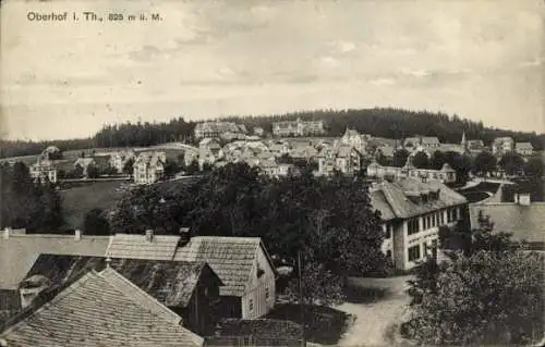 Ak Oberhof im Thüringer Wald, Blick auf den Ort