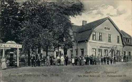 Ak Niederlehme Königs Wusterhausen in Brandenburg, Neue Mühle, Restaurant Jägersruh