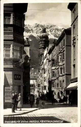 Ak Innsbruck in Tirol, Herzog Friedrich Straße