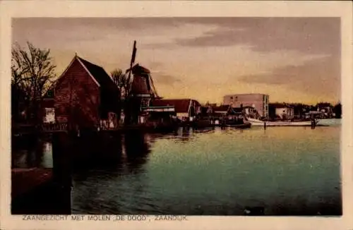 Ak Zaandijk Nordholland, Molen De Dood