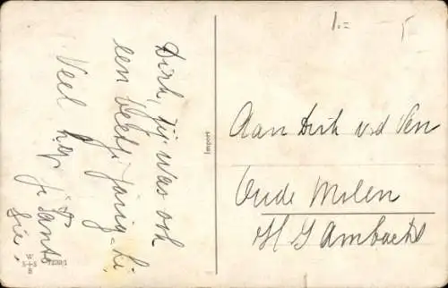 Künstler Ak Wills, John, Kinder im Auto, Hund, Herz