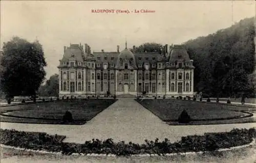 Ak Radepont Eure, Schloss