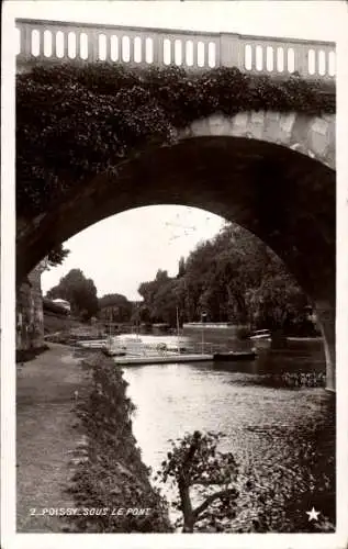 Ak Poissy Yvelines, Sous le Pont