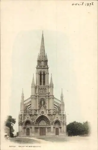 Ak Rouen Seine Maritime, Eglise de Bon-Secoure