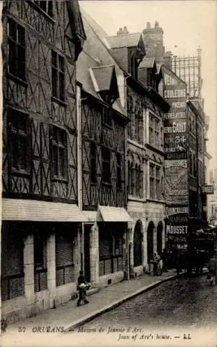 Ak Orléans Loiret, Maison de Jeanne d'Arc