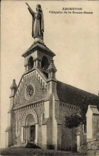 Ak Argenton sur Creuse Indre, Chapelle de la Bonne-Dame