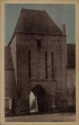 Ak Sainte Severe Indre, Porte de Ville du XV siecle