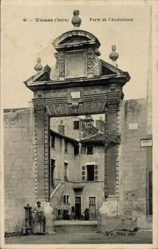 Ak Vienne Isère, Porte de l'Ambulance